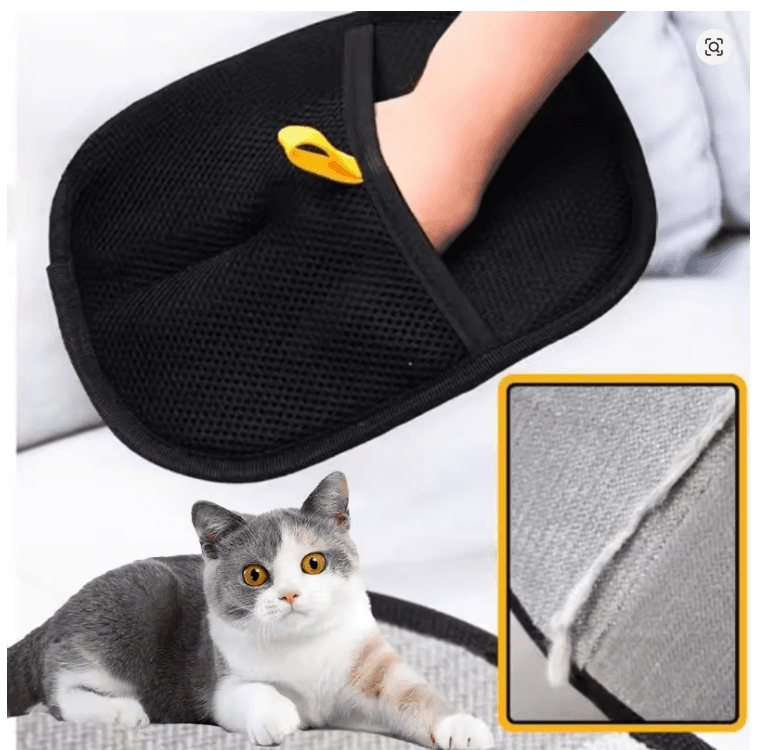 Zestaw 2x Rękawica KomfortPupil – delikatne czesanie i masaż dla psa, kota