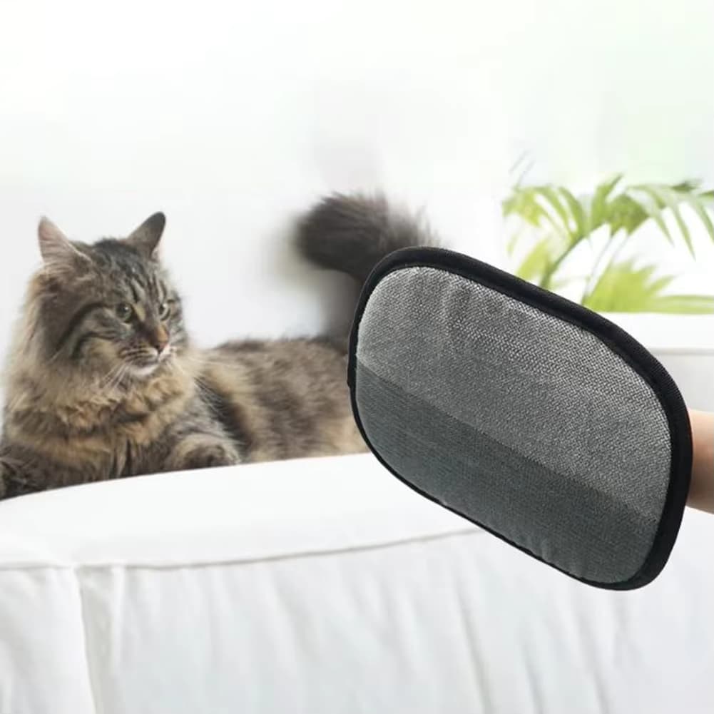 Zestaw 2x Rękawica KomfortPupil – delikatne czesanie i masaż dla psa, kota